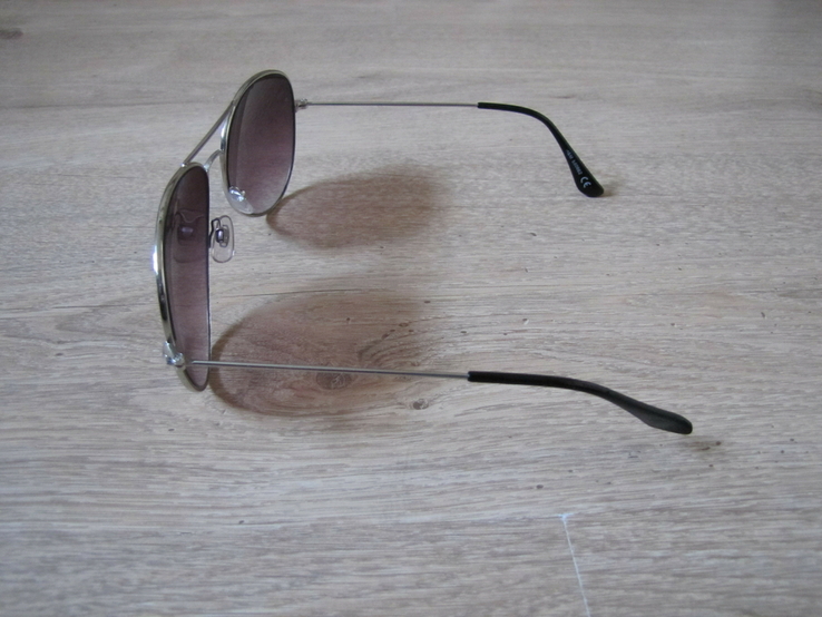 Модные мужские очки авиаторы HgM в хорошем состоянии, фото №5