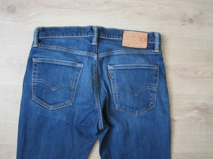 Модные мужские зауженные джинсы Levis 511 оригинал в хорошем состоянии, photo number 5
