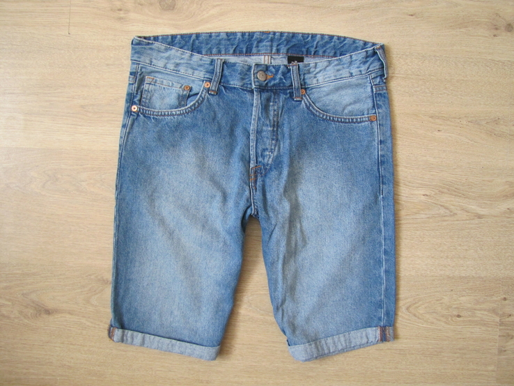 Модные мужские джинсовые шорты HgM оригинал КАК НОВЫЕ, photo number 2