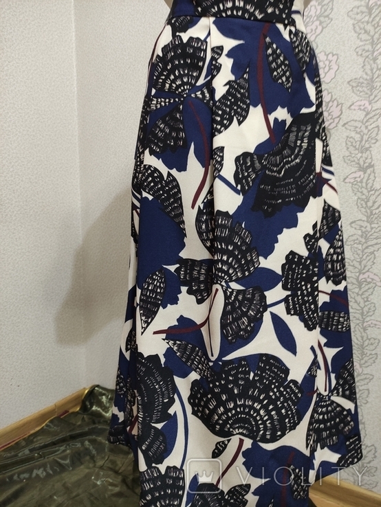 MS юбка спідниця орнамент міді, фото №4