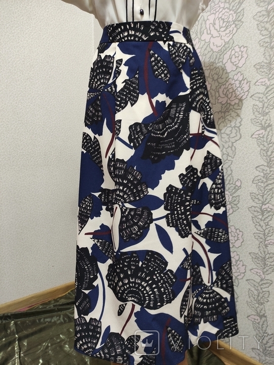 MS юбка спідниця орнамент міді, фото №11