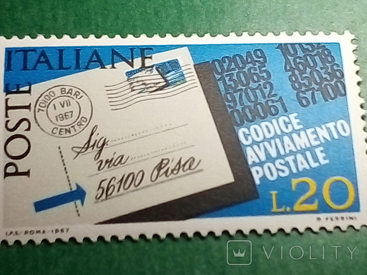 Италия почта 1965г, фото №6