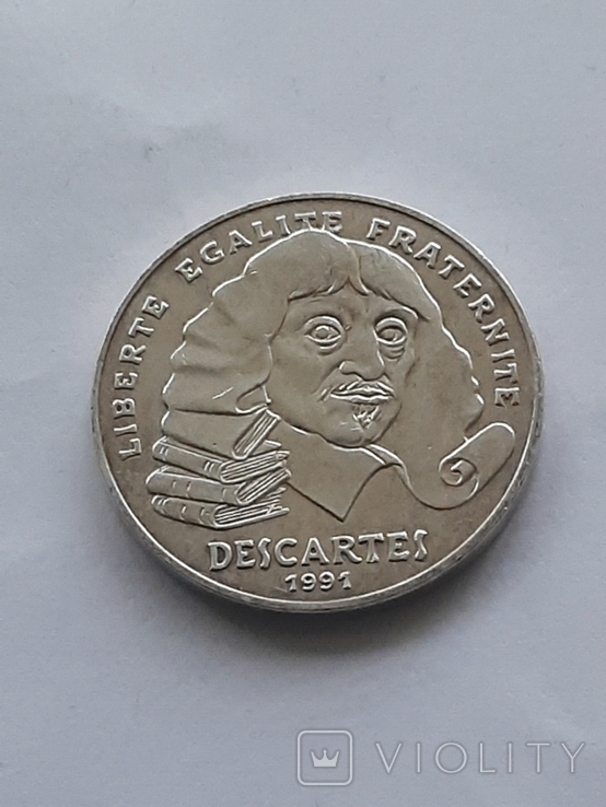 100 франков 1991 г.Франция., фото №4