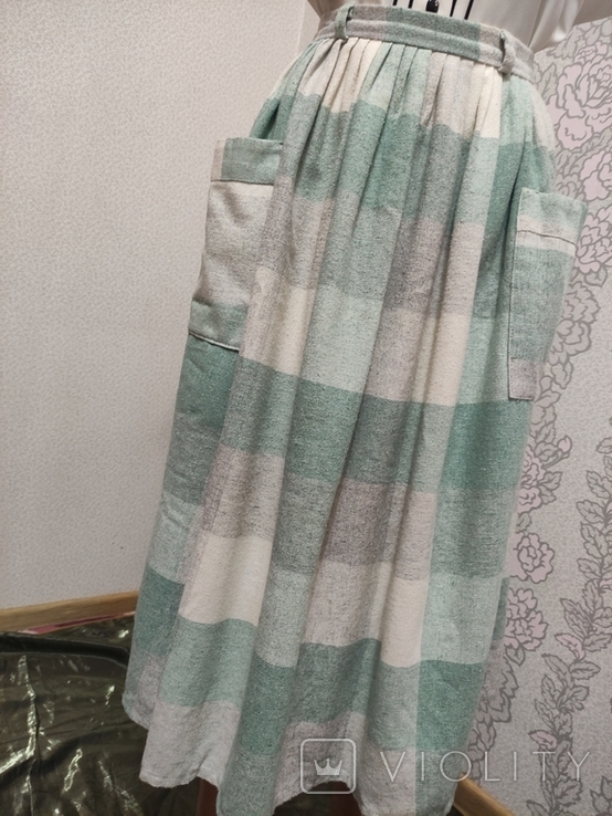 Англія vintage юбка спідниця максі шерсть, фото №3