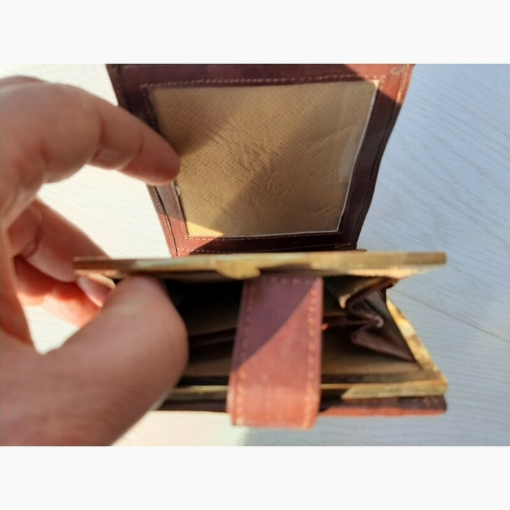 Кожаный коричневый кошелек Benzer (Индия), numer zdjęcia 6