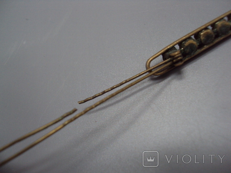 Бижутерия женская заколка для волос ссср длина 7,2 см, фото №10