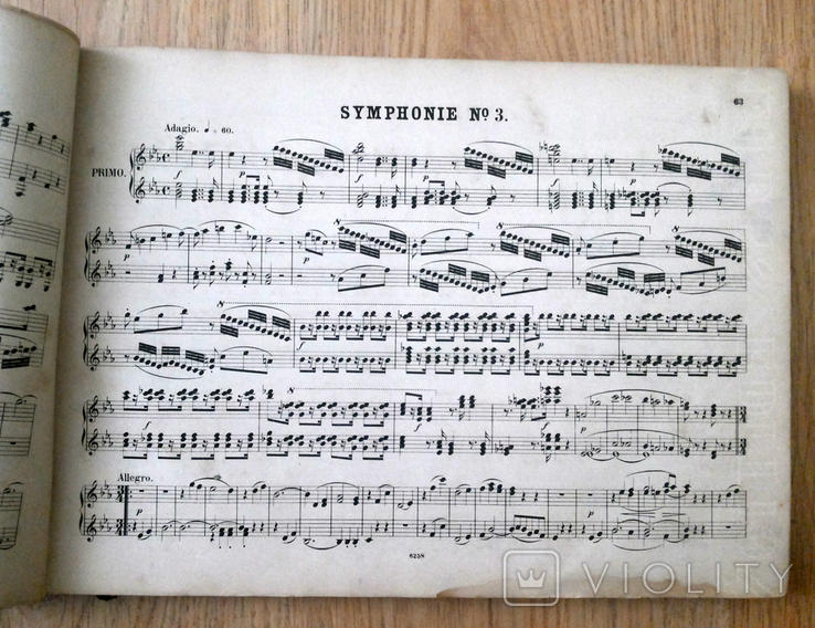 Моцарт В А Симфонии 1-12 Изд C F Peters Liepzig 1882 Автограф Witold Meczynski, фото №8