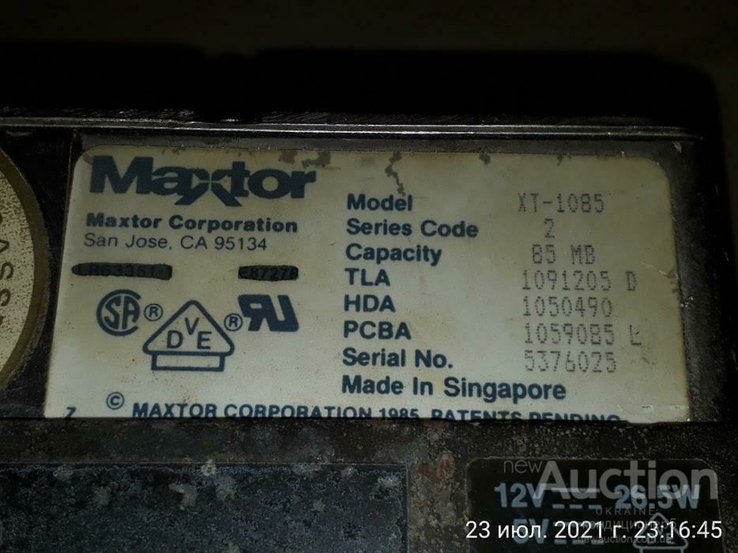 Жесткий диск MAXTOR XT-1085, фото №6