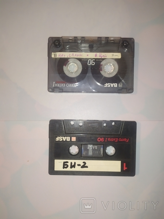 Аудиокассета 2 шт. BASF Ferro Extra I 90, фото №2
