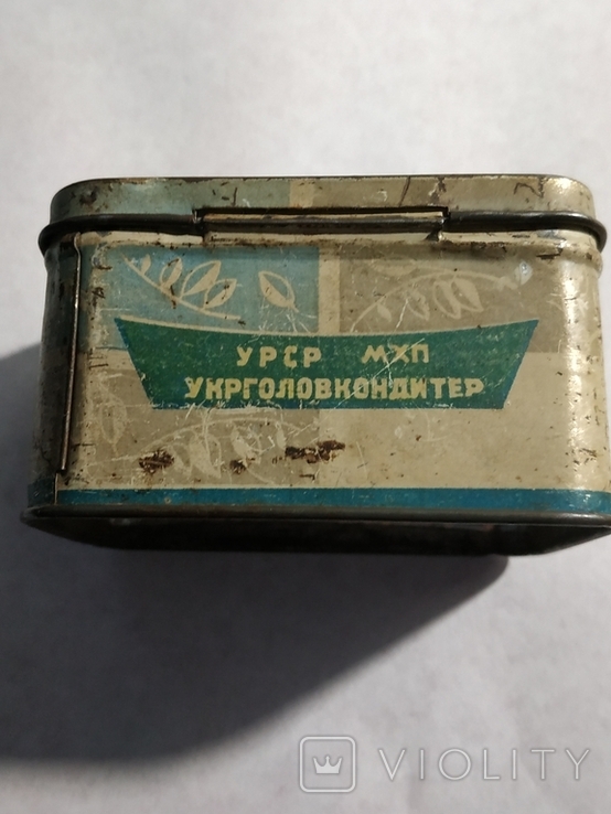Коробочка с под чая СССР, фото №2