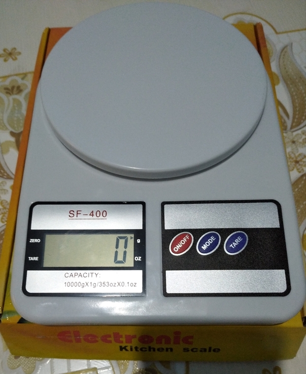 Весы кухонные+ батарейки, фото №2