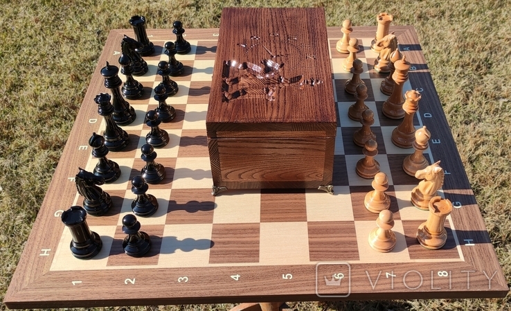 104 Шахматы Классик 52 x 52 см Шахи. Деревянные