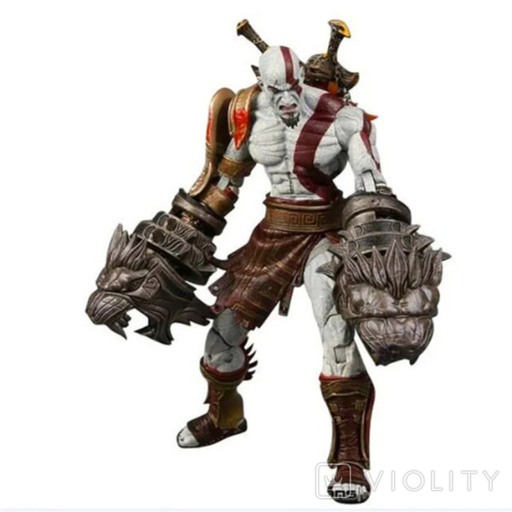Kratos sculpture, video game, gift for gamer, photo number 9