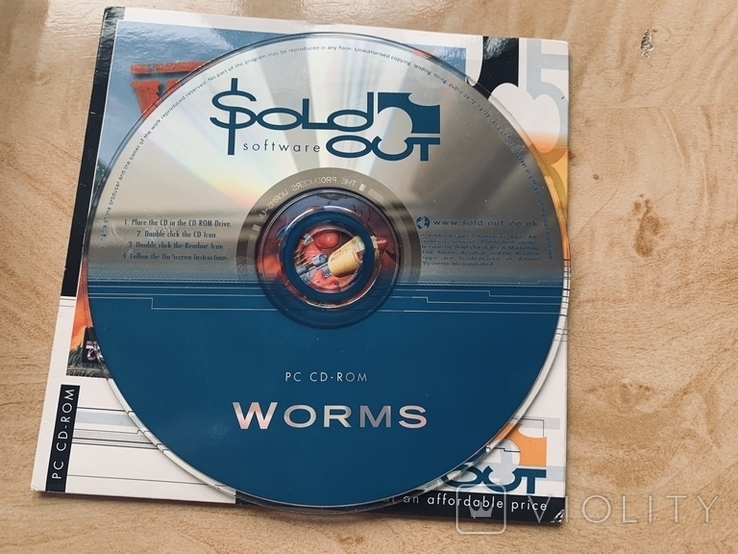 Лицензионный диск с игрой для ПК / PC / Worms / Win95 / BigBox, фото №6