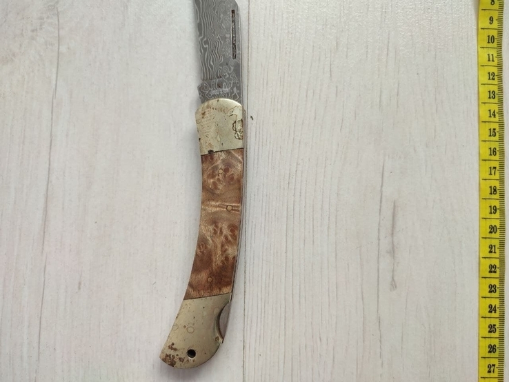 Нож дамаск раскладной GrandWay, photo number 3