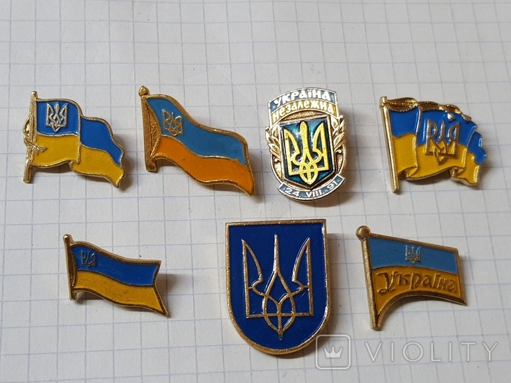 Значки Украина