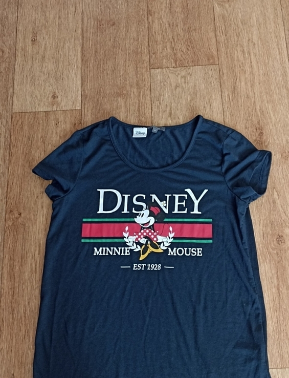 Disney Montego Красивая летняя женская футболка т. синяя М, photo number 6