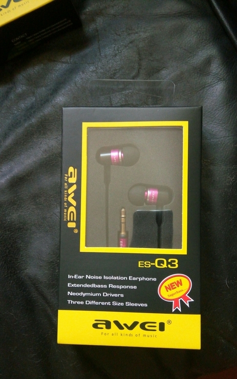 Навушники Awei ES-Q3, numer zdjęcia 7