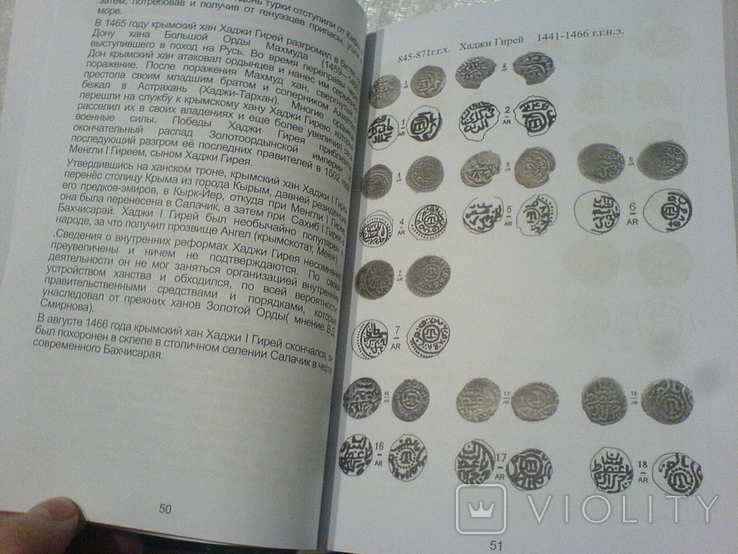 Крымское Ханство монеты Гиреев-2 издание, фото №12