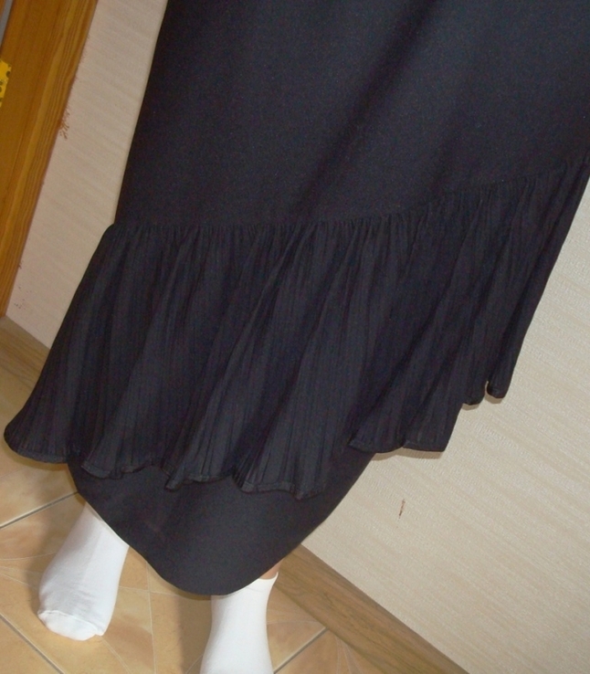 Нарядная красивая женская юбка черная 46-48 Финляндия, фото №5