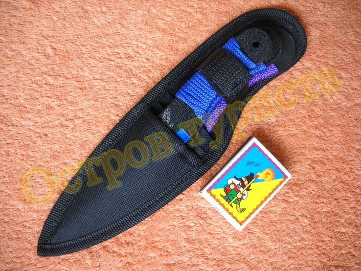 Комплект метательных ножей Орел 3 шт с чехлом, фото №5