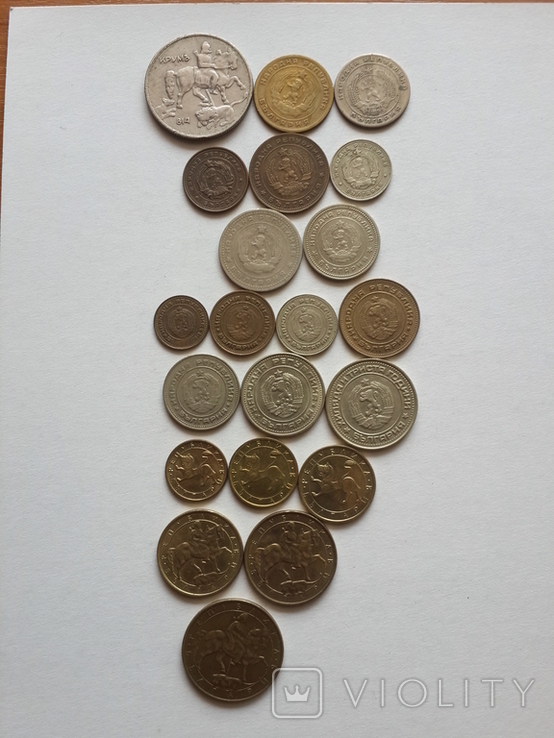 Болгария: 1, 2, 5, 10, 20, 50 стотинок, 1, 2, 5, 10 лев, фото №2