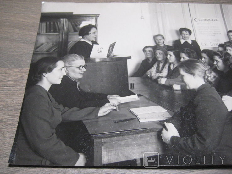 Встреча с детской писательницей Е.К. Стюарт г. Новосибирск СССР 1954 г., фото №9