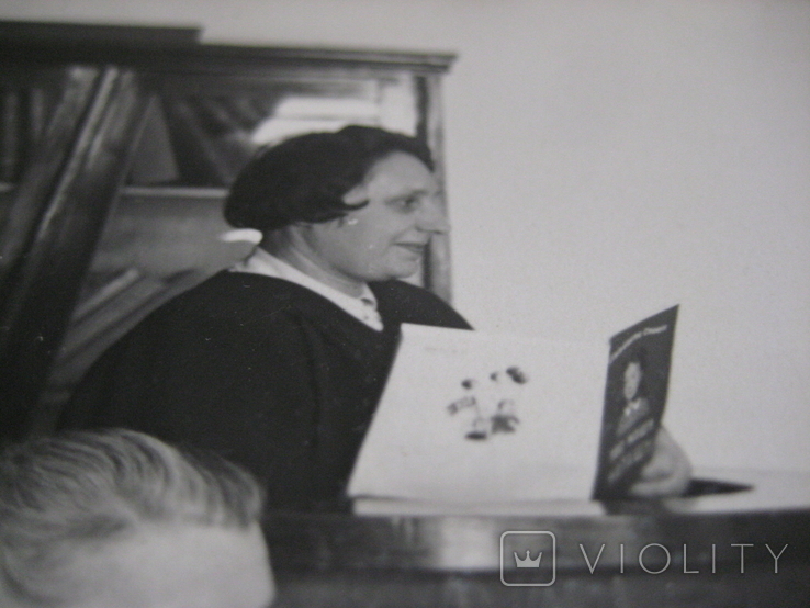 Встреча с детской писательницей Е.К. Стюарт г. Новосибирск СССР 1954 г., фото №13