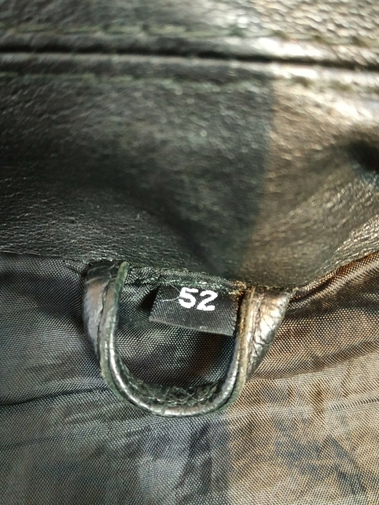 Куртка кожаная без утеплителя SF натуральная кожа р-р 52 (состояние!), фото №10