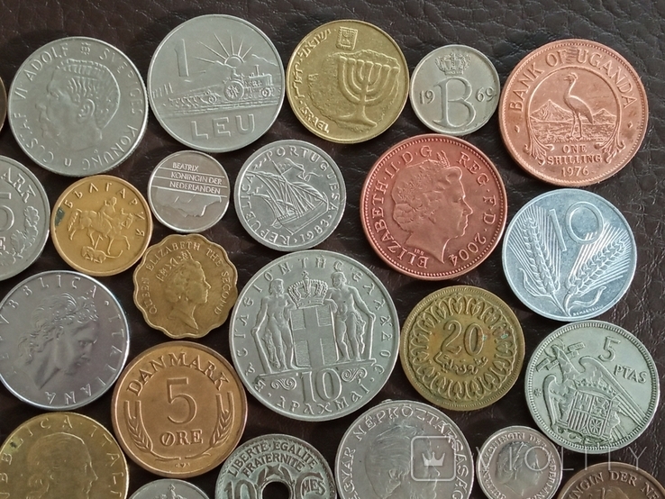 Монети країн світу 50 шт. 2, фото №4