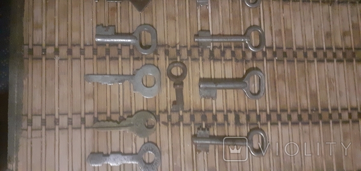Collection of keys 12pcs., photo number 2