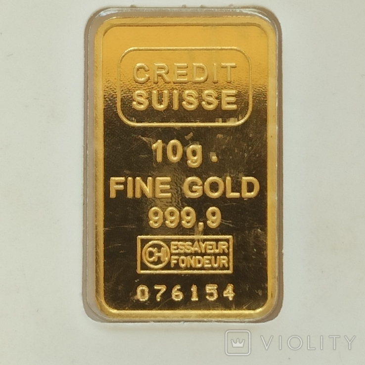 Слиток Золото 10 грамм 999*, фото №3