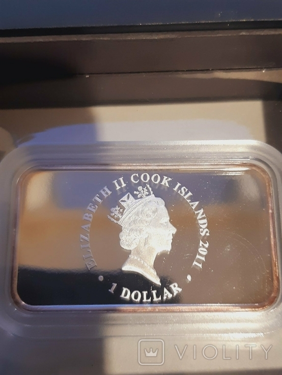 Монета Рік кролика 1 долар 2011, фото №4