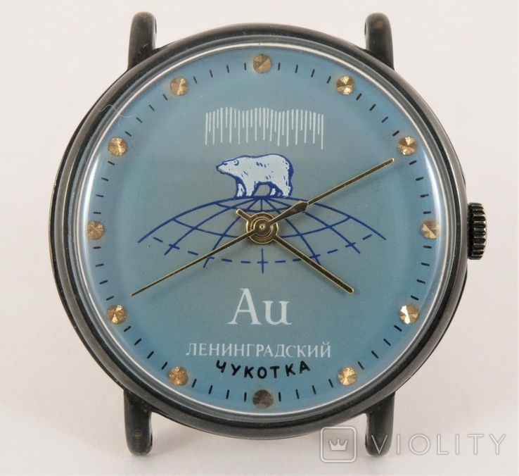 Часы Ракета AU Ленинградский Чукотка. Сделано в СССР, photo number 2