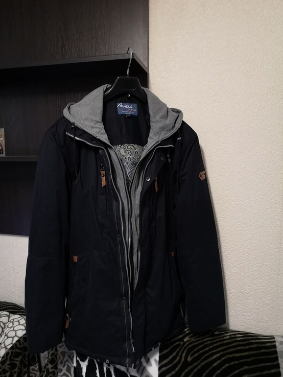 Куртка демисезонная (теплая зима) с капюшоном, фото №2