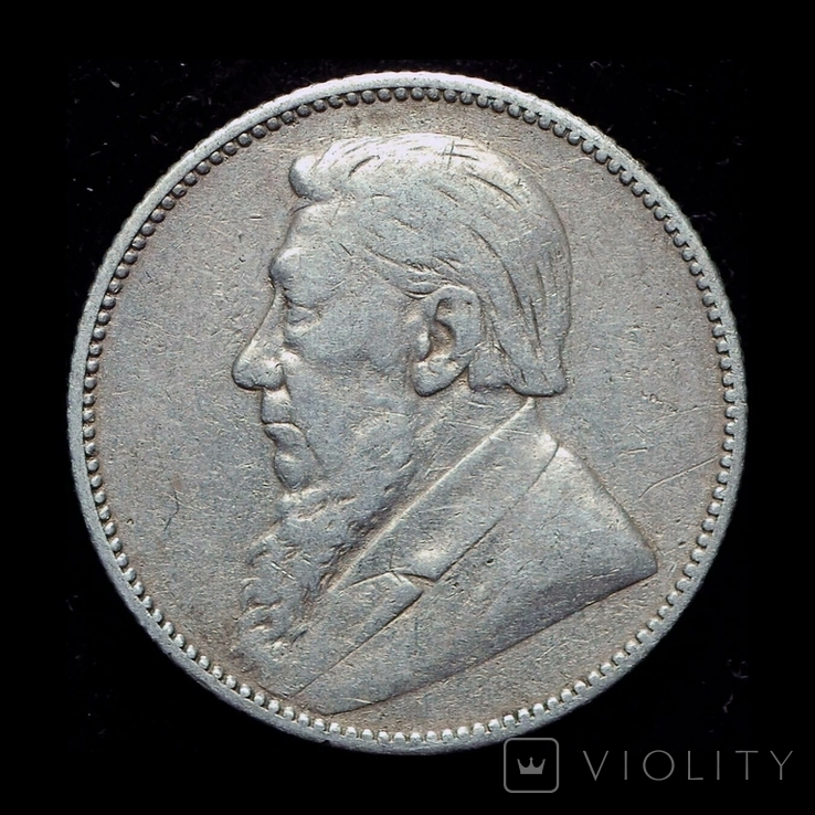 Южная Африка 1 шиллинг 1894 серебро
