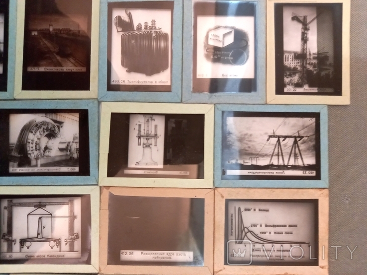 Set of Glass Transparencies of the USSR 1959 Physics 8th grade, photo number 6