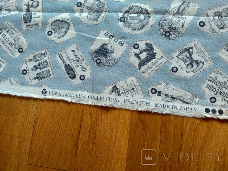 Ткань винтажные картинки Япония, фото №7