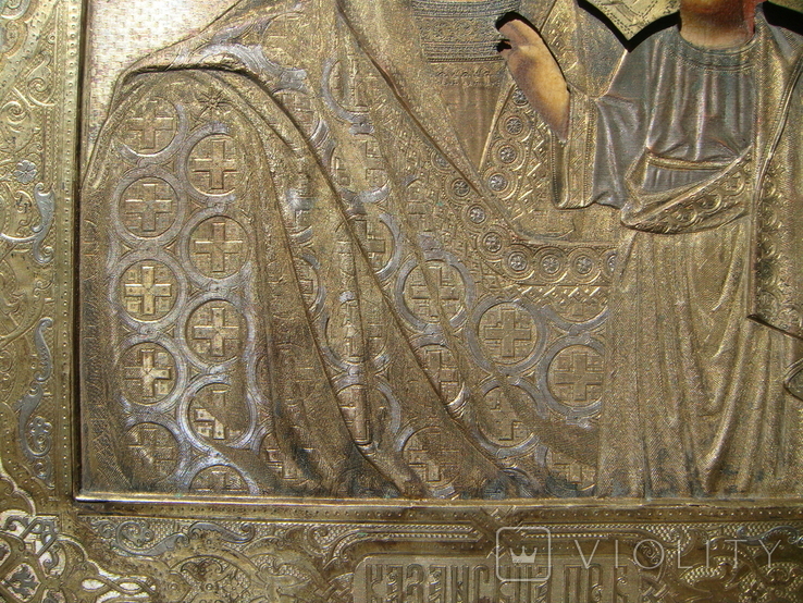 Икона Богородица Казанская, фото №5