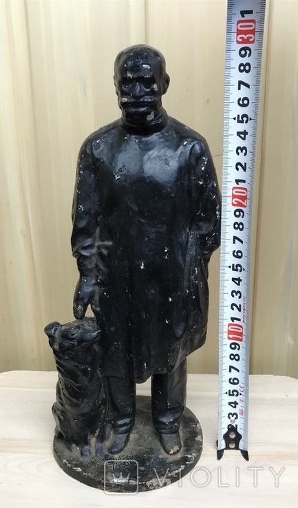 Скульптура Академик Павлов с собакой, photo number 10