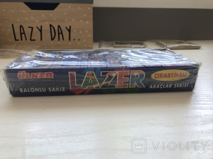 Lazer (запечатанный блок жвачек), фото №7