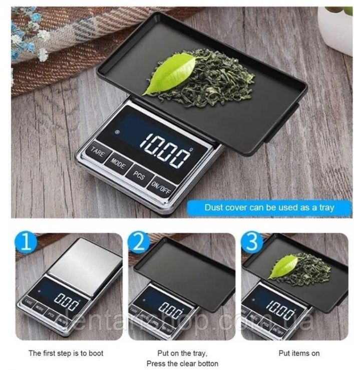 New, Ювелирные весы Digital Scale 0.01-200г со съемной крышкой, numer zdjęcia 2