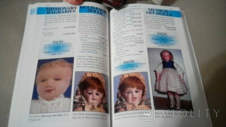 Catalog of antique dolls, photos, prices, book USA, photo number 4