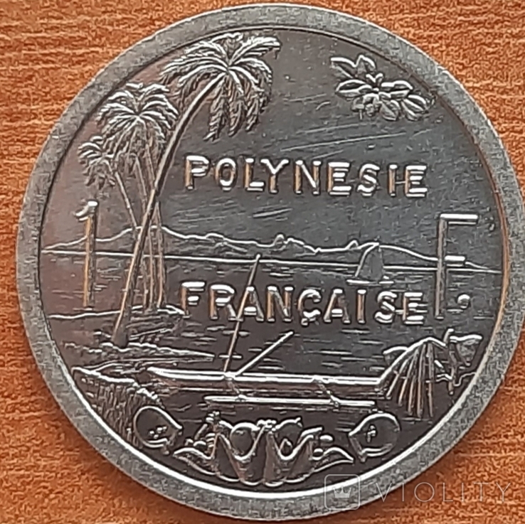 Французская Полинезия 1 франк 2003
