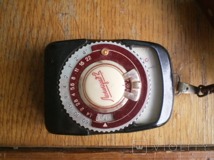 Vintage. photo exposure meter "Leningrad-2". USSR. 60s, photo number 3