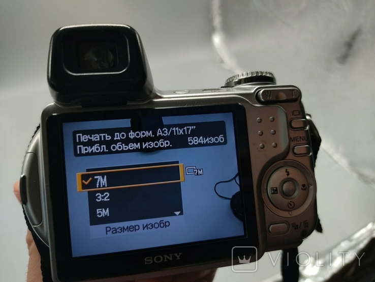 Цифровий Фотоапарат Sony Cyber Shot DSC-H5 працює, фото №10