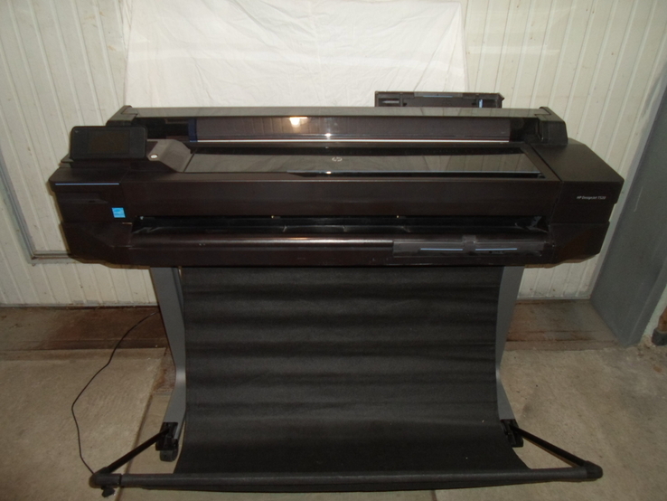 Принтер/лоттер цветной струйный HP DesignJet T520, формат А0, фото №3