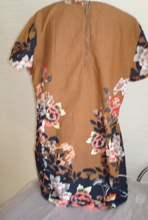 Cecil красивое легкое платье женское хлопковое в цветы 2xl, фото №7