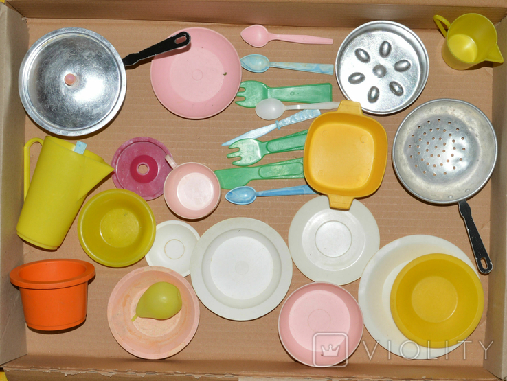 Ляльковий посуд більше 60 предметів