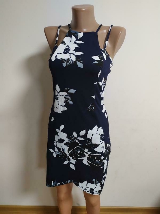 Сукня по фігурі ax paris 8 з квітами платье сарафан по фигуре, фото №2